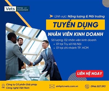 [TUYỂN DỤNG] NHÂN VIÊN KINH DOANH – VETS