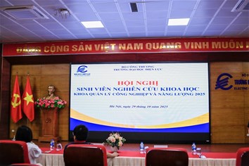 HỘI NGHỊ SINH VIÊN NGHIÊN CỨU KHOA HỌC KHOA QUẢN LÝ CÔNG NGHIỆP & NĂNG LƯỢNG NĂM 2025