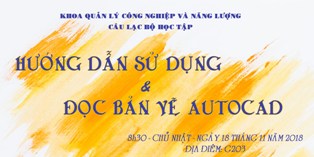 Chương trình "Hướng dẫn sử dụng và đọc bản vẽ Autocad"