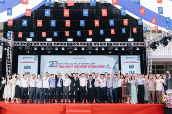 CHƯƠNG TRÌNH KỶ NIỆM 20 NĂM THÀNH LẬP KHOA QUẢN LÝ CÔNG NGHIỆP & NĂNG LƯỢNG